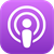 Apple Podcast-logo