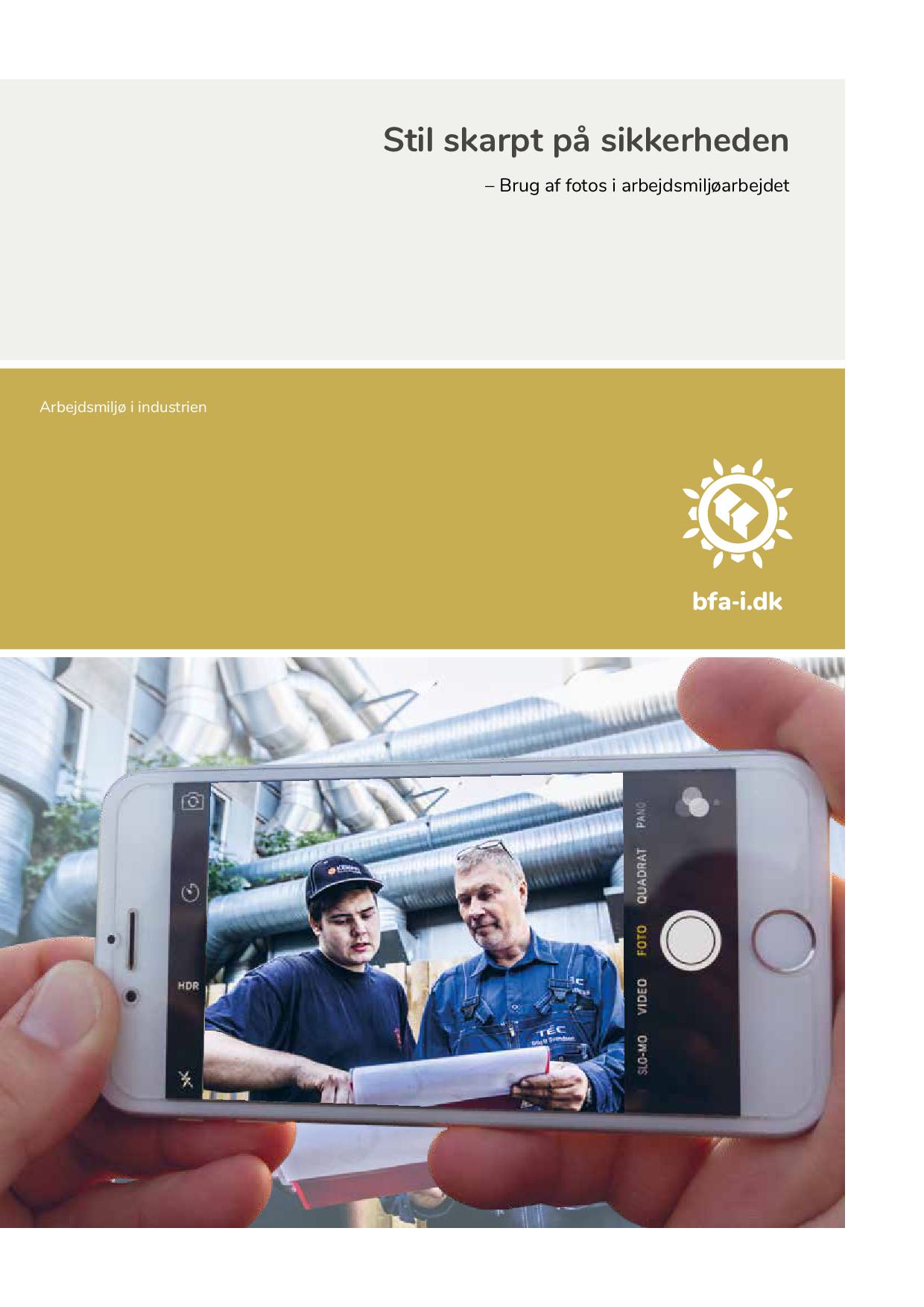 Stil skarpt på sikkerheden